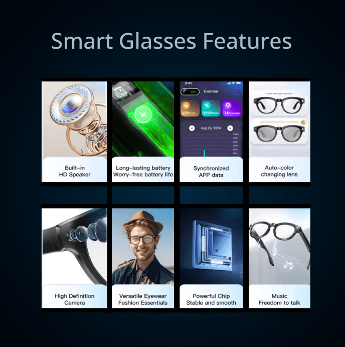 AI Smart Glasses - yourStore | , ,