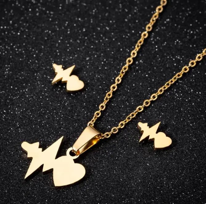 Stainless Steel Love Heart Necklaces For Women - yourStore | Gold 4, ,