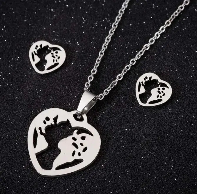Stainless Steel Love Heart Necklaces For Women - yourStore | Gold 5, ,